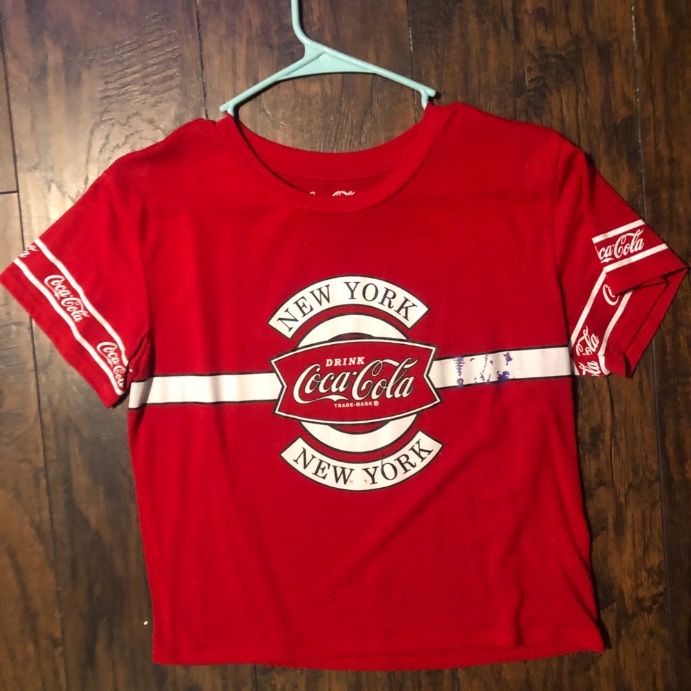Red coke shirt